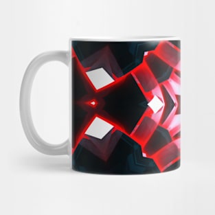 Fantasy geometric pattern. Aesthetic picture. Mug